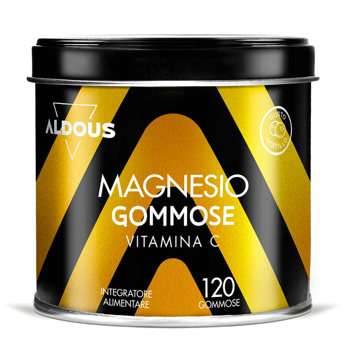 Magnesio in caramelle gommose con vitamina C