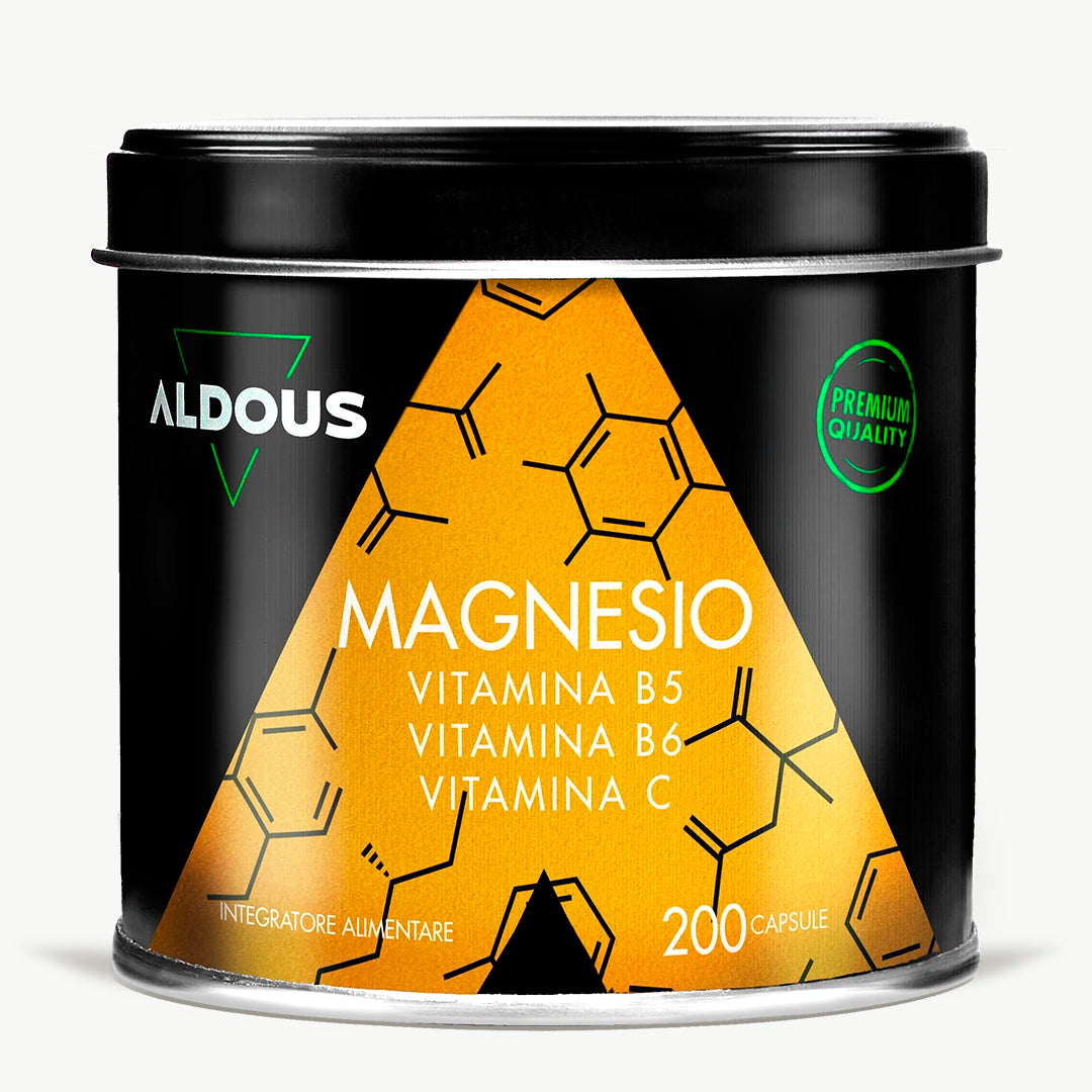 Citrato di Magnesio con Vitamina C, B5 e B6