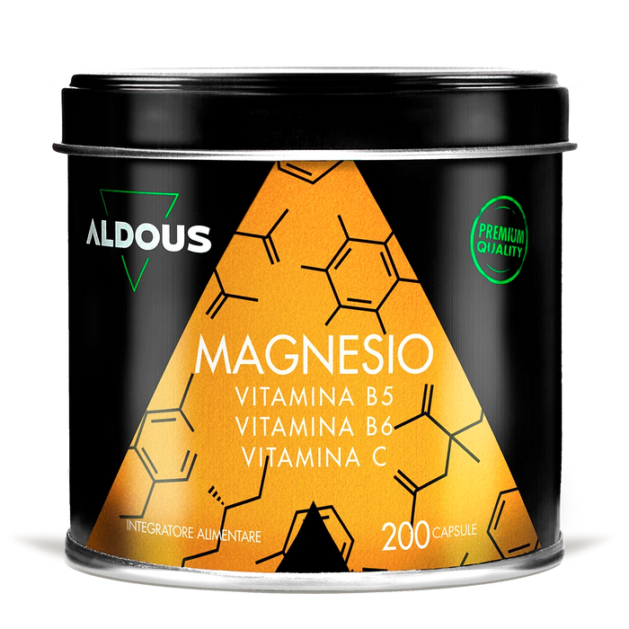 Citrato di Magnesio con Vitamina C, B5 e B6