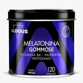Melatonina in caramelle gommose