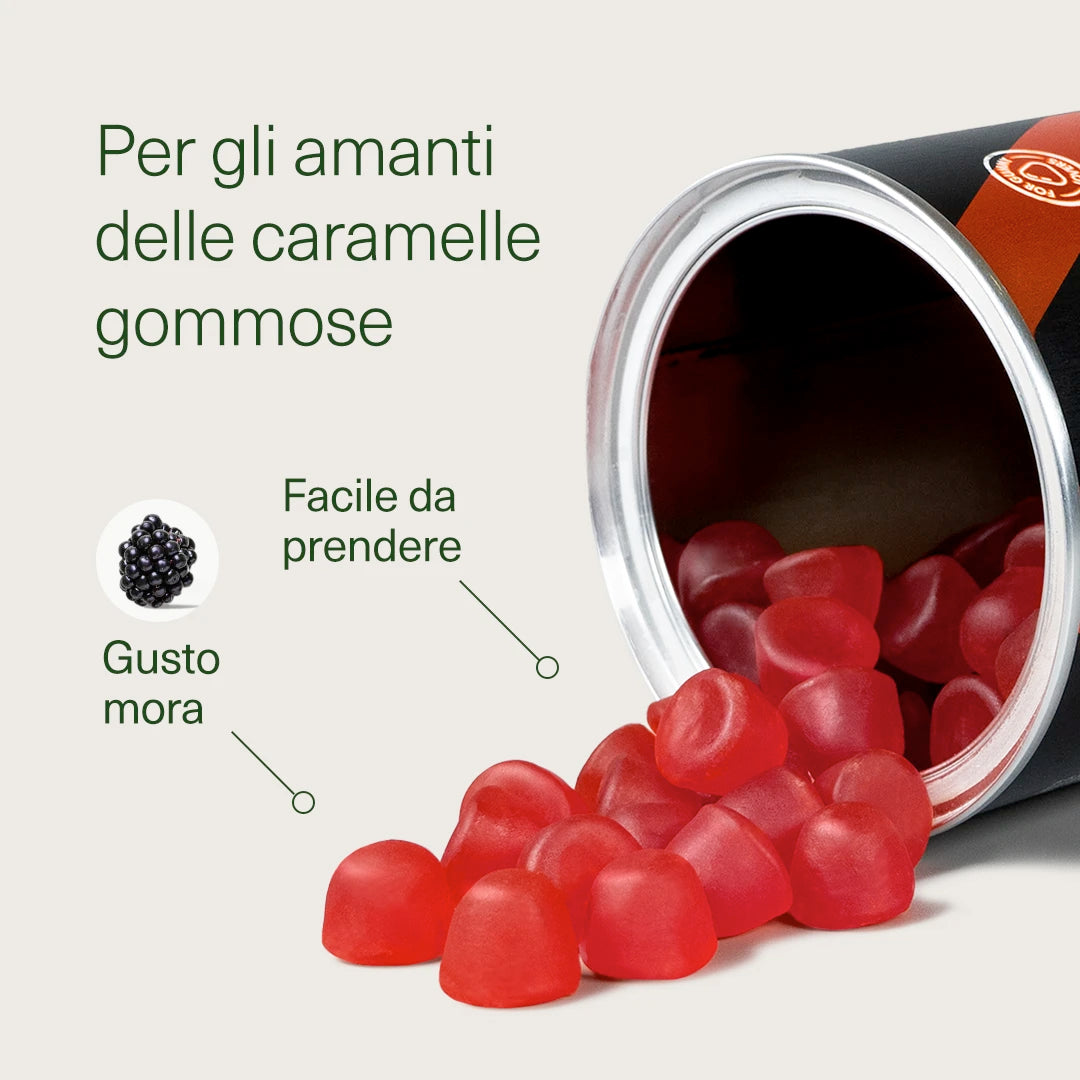 Multivitaminico in caramelle gommose