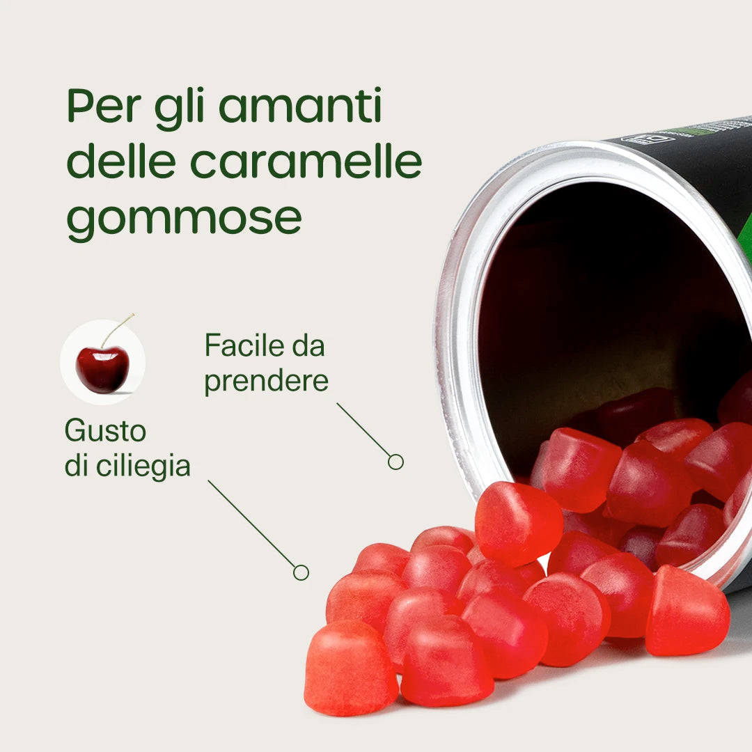 Probiotici con Vitamine per bambini in caramelle gommose